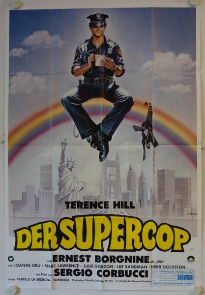 Der Supercop originales deutsches A0-Filmplakat